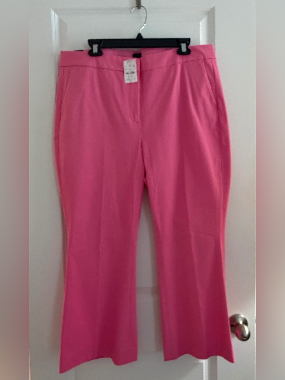 J. Crew Pink Wide-Leg Women's Pants